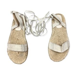 She&in tie up sandals size 38